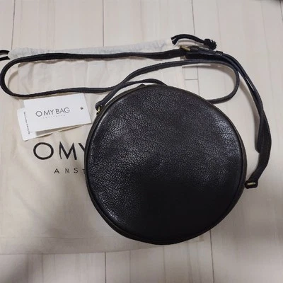 O MY BAG Bolso de Hombro Redondo Cartera Cuero en Caqui Nuevo sin Etiquetas Foto 1 de 4