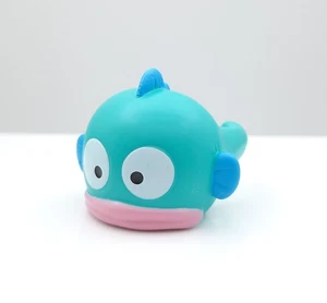 Sanrio Hangyodon 1.5" plastic ring figure toy - Picture 1 of 2