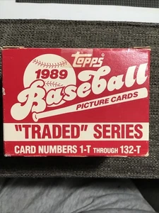 1989 Topps Baseball Traded Series Complete Set(132 Cards) - Picture 1 of 1