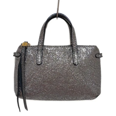 Auth GIANNICHIARINI - Silver Leather Handbag - Image 1 of 4
