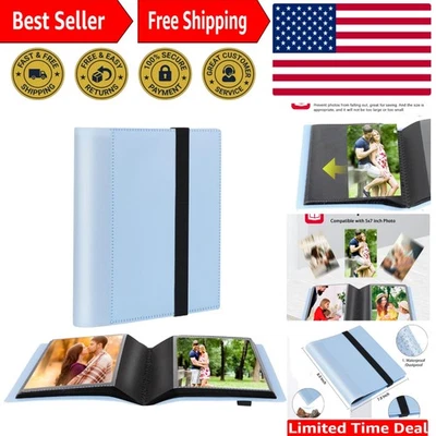 Álbum de almacenamiento de fotos portátil 5x7 - Perfecto para bodas, fotos de bebés y más Foto 1 de 4