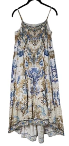 Vestido Milla by Camilla con dobladillo alto en capas talla 14 sin mangas de algodón en capas - Imagen 1 de 5