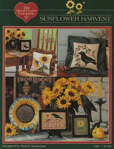 SUNFLOWER HARVESTby Renee Nanneman Cross Stitch - Picture 1 of 1