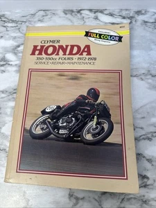 Clymer M332 Honda 350-550cc Service Repair Maintenance Manual. 1972-1978. - Picture 1 of 3