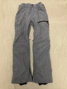 Burton Xs Schneehose Erwachsene grau Cargo und Reißverschlusstaschen Snowboard Ski - Bild 1 von 4