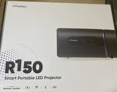 NOMVDIC - R150 | Smart Portable LED Projector  SOUND BY HARMAN/KARDON - Image 1 of 4
