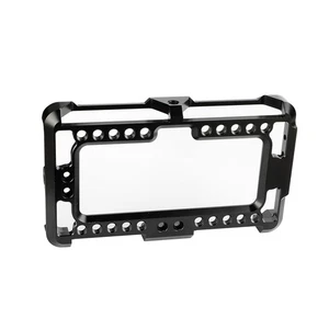 CAMVATE 5" Monitor Cage Bracket Rig with 1/4" Holes for FeelWorld F5 On-Camera - Picture 1 of 8