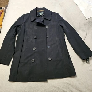 RARA Chaqueta Abrigo Lauren Ralph Lauren Vintage Nueva Con Etiquetas Y2K Negra Mujer Talla L  - Imagen 1 de 8