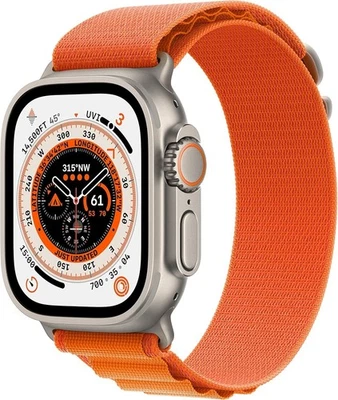 Bracelet Apple Watch Ultra 1 Desert Titanium Orange Alpine Loop - Photo 1/4