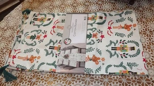 Cascanueces Corredor de Mesa Nuevo Huntington Hogar Algodón 14x108 pulgadas - Imagen 1 de 7