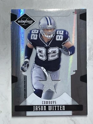 2006 Leaf Limited Jason Witten Prime Team Logo Game Worn Patch #01/10 Cowboys - Image 1 of 4