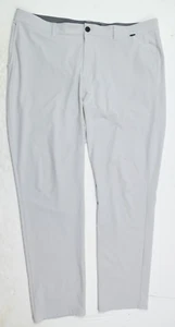 Travis Mathew Golf Pants Mens 42 Gray Lightweight Stretch Straight Leg Regular - Picture 1 of 11