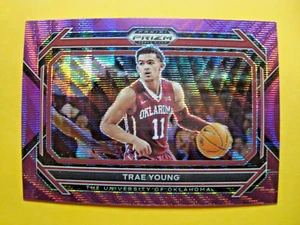 2023-24 Panini Prizm Purple Wave #54 Trae Young - Picture 1 of 2