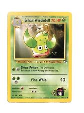 Erika's Weepinbell # 49/132 Gym Heroes Uncommon Pokémon Card TCG  (vintage 1999)