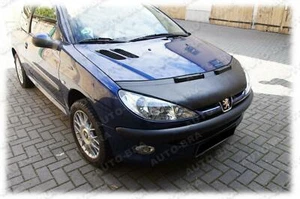 AUTO BRA kompatibel mit Peugeot 206 Bj. 1998 - 2009 Steinschlagschutz Haubenbra - Bild 1 von 3