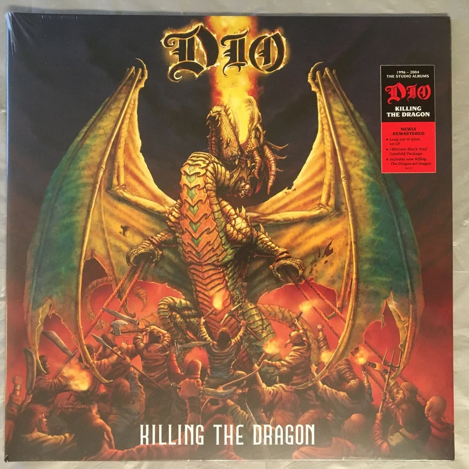 DIO - Killing The Dragon (180 Gram Vinyl LP) 2020 BMGCAT388 NEW / SEALED - Image 1 of 1