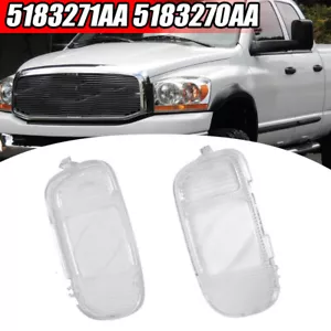 Juego de lentes de luz domo para consola superior para Dodge Ram 5183270AA 5183271A 2002-2010 - Imagen 1 de 13
