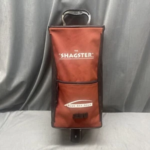 Golf Ball Retriever Pick Up The Shagster Blue Sky Golf Shag Bag 35 Balls Nike + - Picture 1 of 17