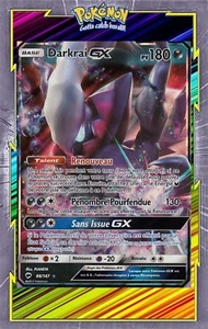 Darkrai GX-SL3:Ombres Ardentes-88/147-Carte Pokemon Neuve Française - Picture 1 of 1