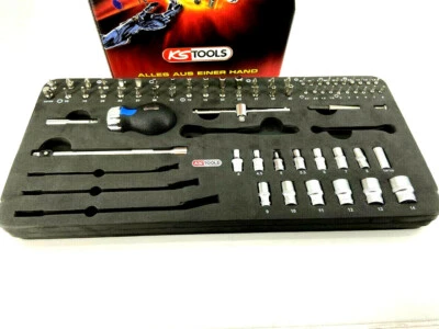 KS TOOLS 1/4'' Steckschlüssel-Satz 70-tlg. Werkzeug Einlage Feinmechanik Torx - Bild 1 von 4