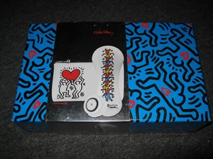 Clarisonic Limited Edition Mia 2/ Keith Haring Love Print/Extra Head& Travel Bag - Picture 1 of 2