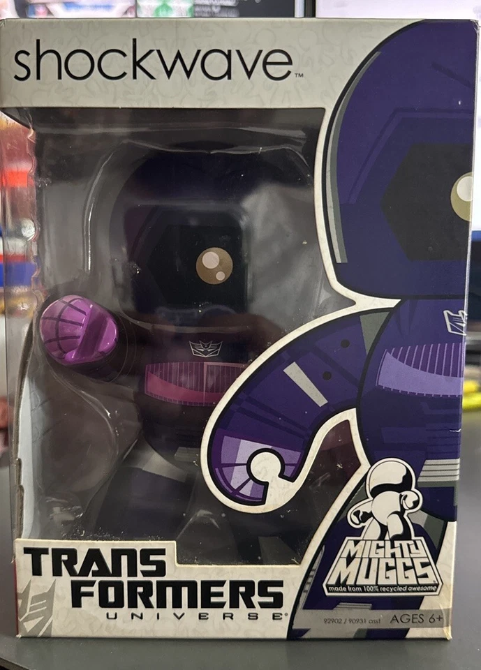Brand new Transformers Universe Mighty Muggs SHOCKWAVE  Vinyl Figure  Sealed - Image 1 of 1