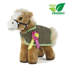 Horse With Jacket Plush Soft Toy - Ribbon 20cm
