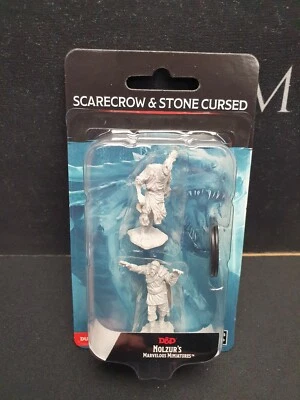 Spaventapasseri e Pietra Maledetto - D&D - Le meravigliose miniature di Wizkids Nolzur