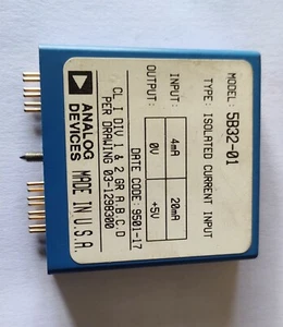 ANALOG DEVICES 5B32-01 ISOLATED CURRENT INPUT MODULE MADE IN UNITED STATES - Picture 1 of 5