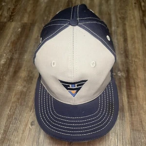 Stuart Baseballmütze Strapback Cap marineblau und grau verstellbar Made in USA - Bild 1 von 10