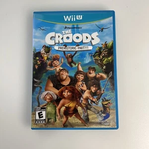 The Croods Prehistoric Party Nintendo Wii U Complete - Foto 1 di 3
