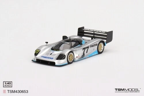 TSM 1/43 MAZDA RX-792P NO.77 MOTORSPORTS 1992 IMSA ROAD AMERICA 2HRS TSM430653 - Image 1 of 1