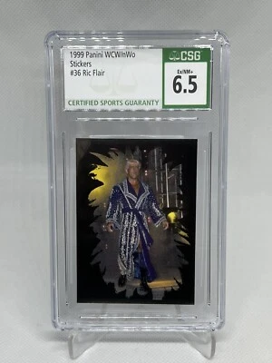 Pegatinas Panini WCW/nWo 1999 #36 RIC FLAIR CSG 6,5 excelente/nuevo+ Foto 1 de 2