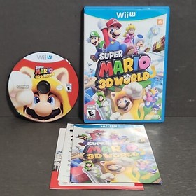 Super Mario 3D World Nintendo Wii U Complete Refurbished