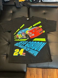 Vtg 1995 Nutmeg Jeff Gordon Winston Cup Nascar Shirt Size XL AOP - Picture 1 of 3
