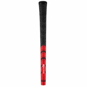 3 NEW Karma MULTI COMPOUND CORD golf grips - Red - STANDARD SIZE - Picture 1 of 1
