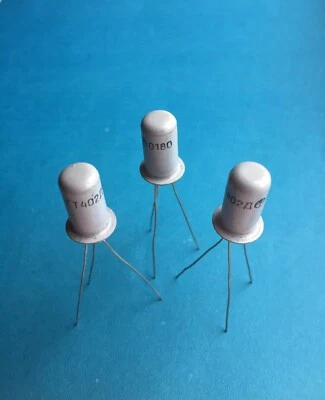 20pcs. GT402D (ГТ402Д) PNP GERMANIUM TRANSISTORS 0.6W 0.5A~ АС152 - Image 1 of 4