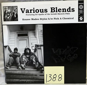 Various Blends Dj Apollo invisbl skratch Piklz LP SEALED - Picture 1 of 1