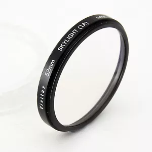 VIVITAR 52mm SKYLIGHT (1A) FILTER IN CASE #F24 - Picture 1 of 1