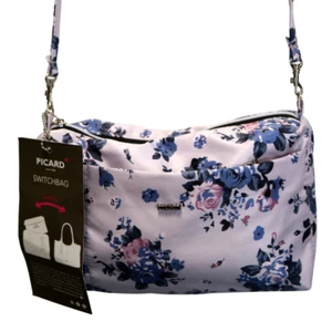 PICARD Damen Switchbag fleur Schultertasche Umhängetasche Nylon Blumenmuster neu - Bild 1 von 11