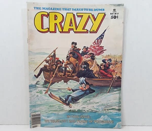 Crazy Magazine #17 George Washington Cover Bicentennial Mai 1976 Stan Lee Marvel - Bild 1 von 5