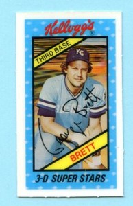 1980 Kelloggs  # 9 George Brett