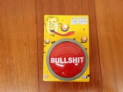 The official Bullshit BS button - Image 1 of 2