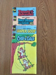 Whitman Tweety And Sylvester Chip n Dale Super Goof And Huey Rare 75 Cent Copies - Picture 1 of 9