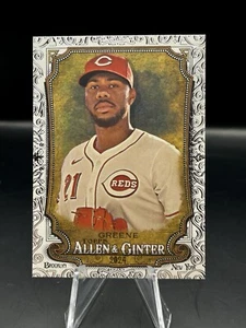 2024 TOPPS ALLEN & GINTER HUNTER GREENE FOIL FILAGREE PARALLEL REDS #303 - Picture 1 of 3