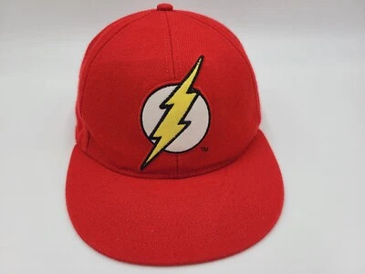 Gorra ajustada M The Flash DC Comics película de dibujos animados hombres adultos mujeres rojo amarillo Foto 1 de 4