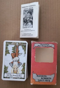 1985 Hanson Roberts Tarot Deck US Games-78 Cards Complete - Picture 1 of 3