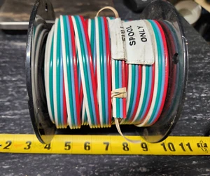 100' Roll Ancor 160210 14/4 AWG Flat Ribbon Bonded RGB Cable Tinned Copper NeW - Picture 1 of 3