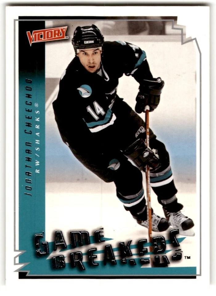 Jonathan Cheechoo 2006-07 Upper Deck Victory GameBreakers #GB44 San Jose Sharks - Image 1 of 2