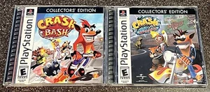 Collector’s Edition Crash Bash & Crash Bandicoot: Warped for PlayStation One!! - Picture 1 of 3